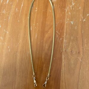 Antique Gold Plated Snake Watch Chain